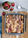 Overnight Strawberry Cream Cheese-Stuffed French Toast Casserole Recipe