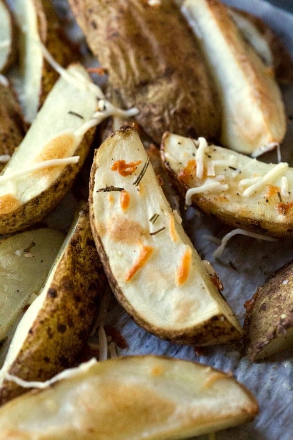 rosemary parmesan potato wedges