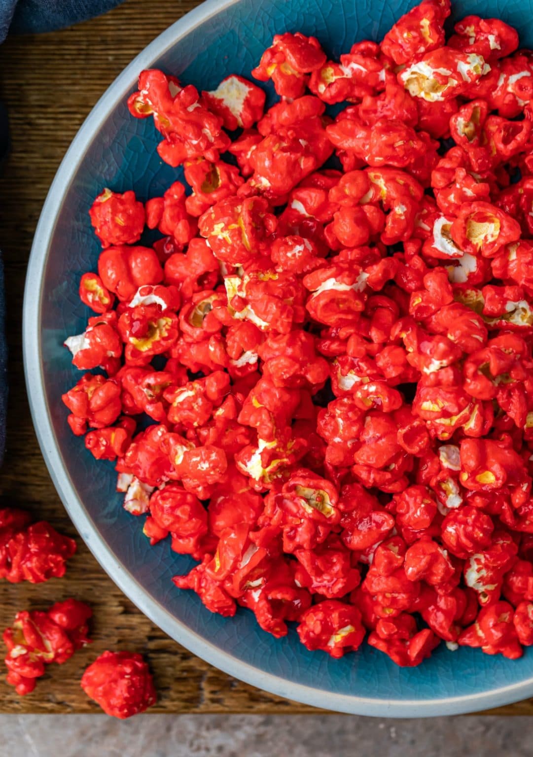 Red Hot Cinnamon Popcorn - I Heart Eating
