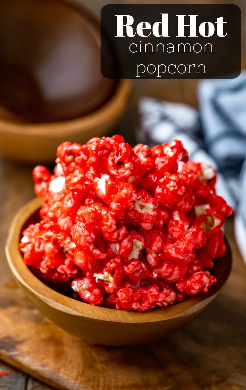 red hot cinnamon popcorn