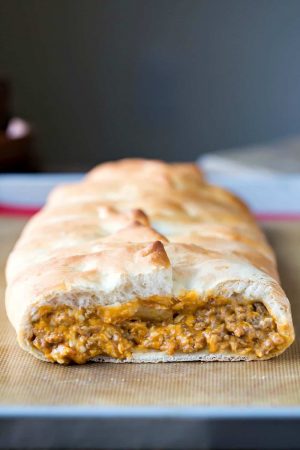 Bacon Cheeseburger Braid