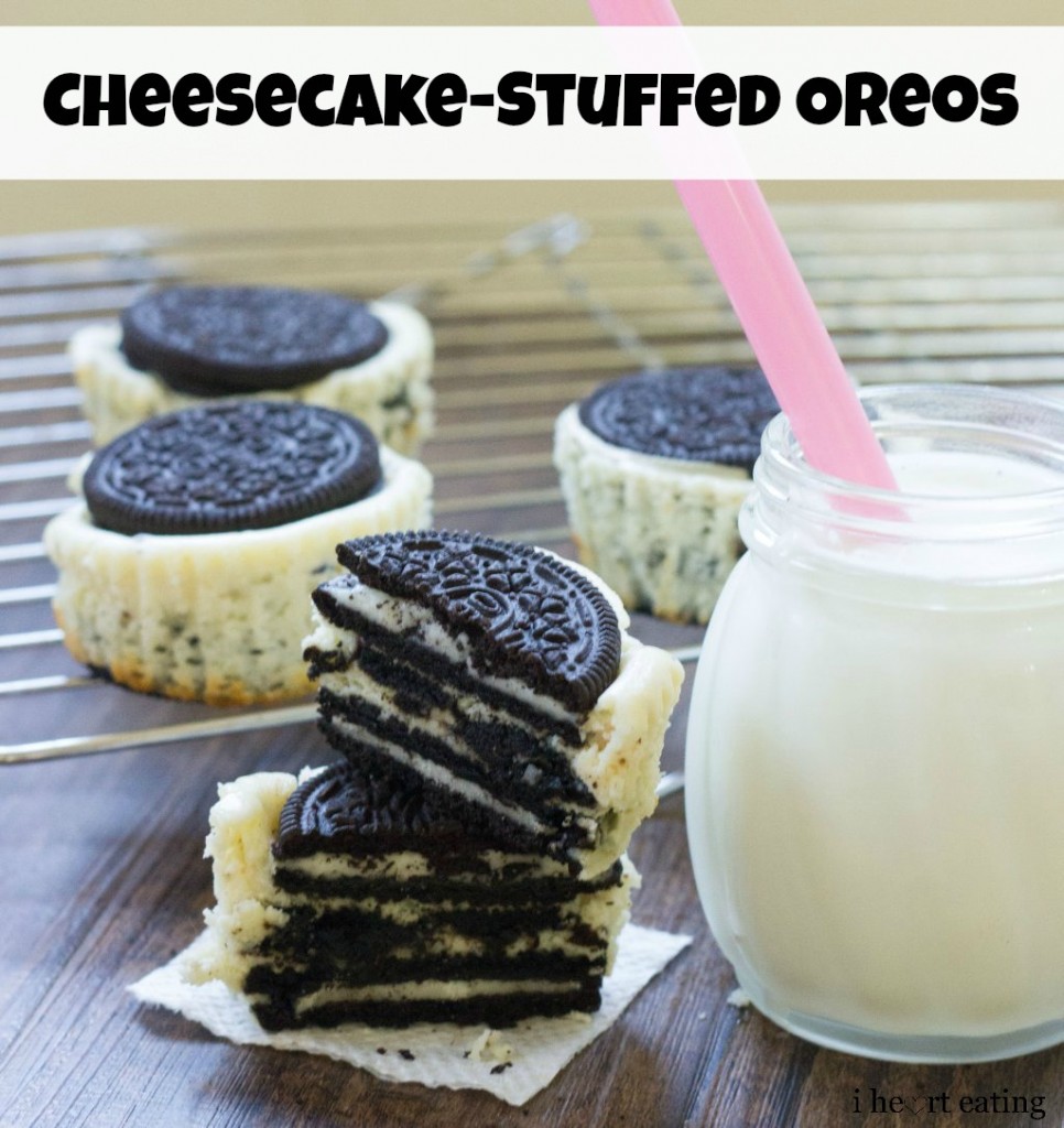 cheesecake-stuffed oreos