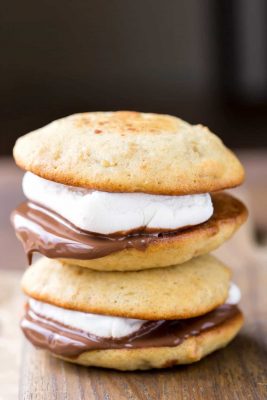 Banana S'mores Cookies