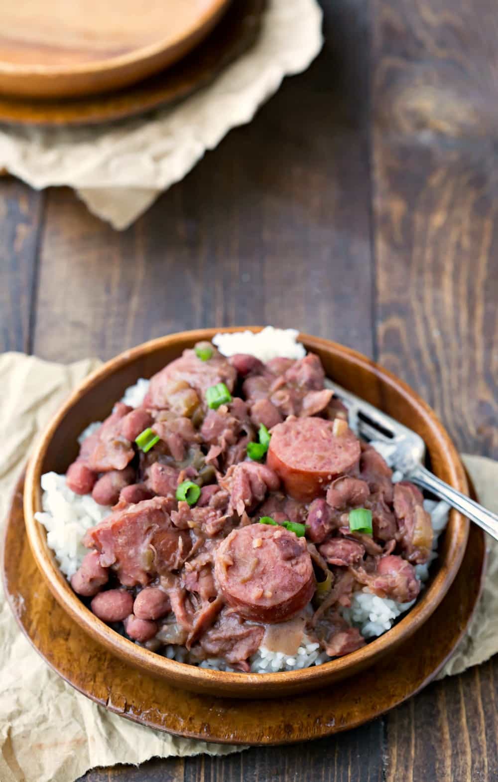 Crock Pot Red Beans and Rice - I Heart Eating