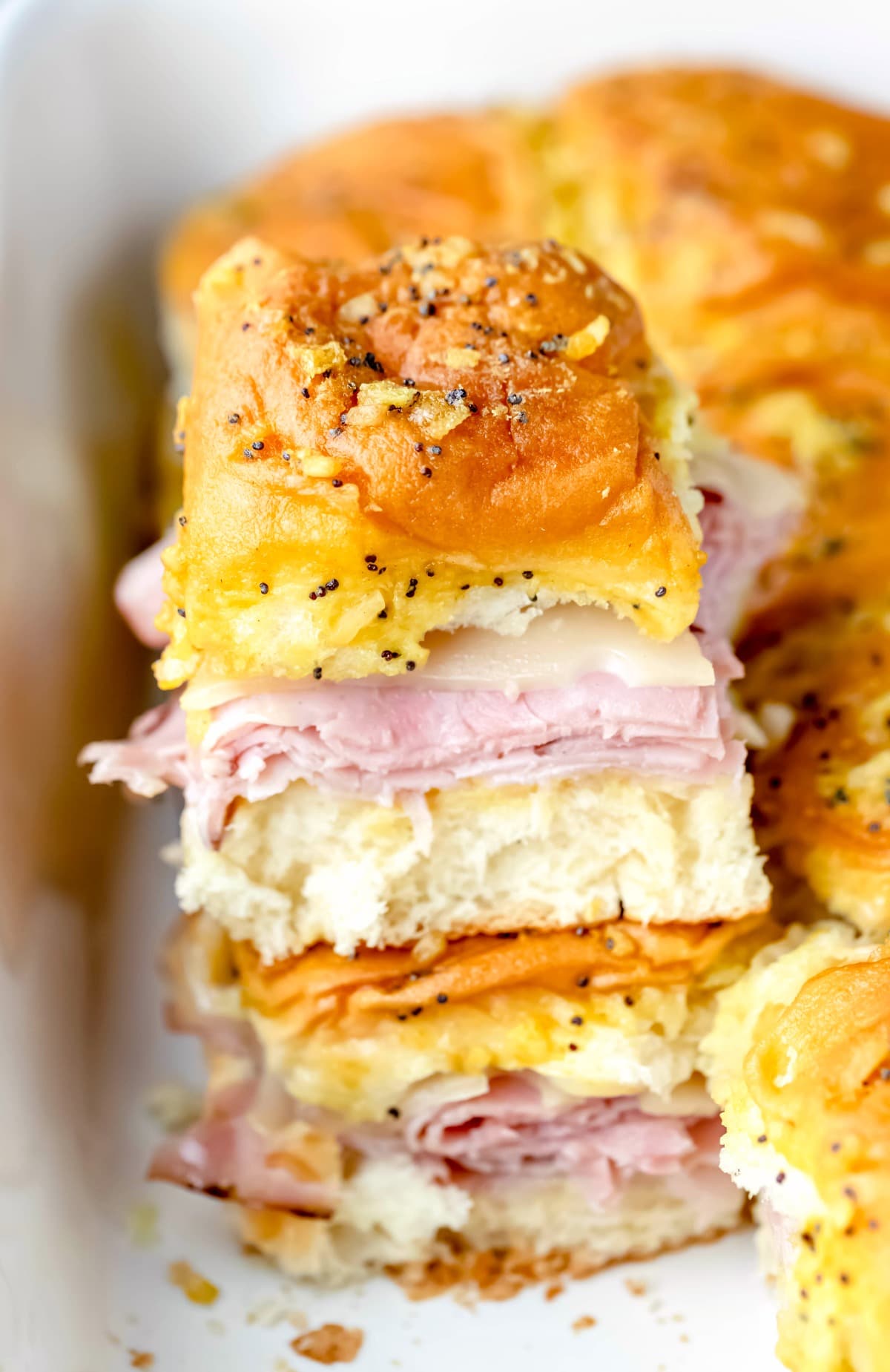 Baked Ham And Cheese Sliders Recipe Cart