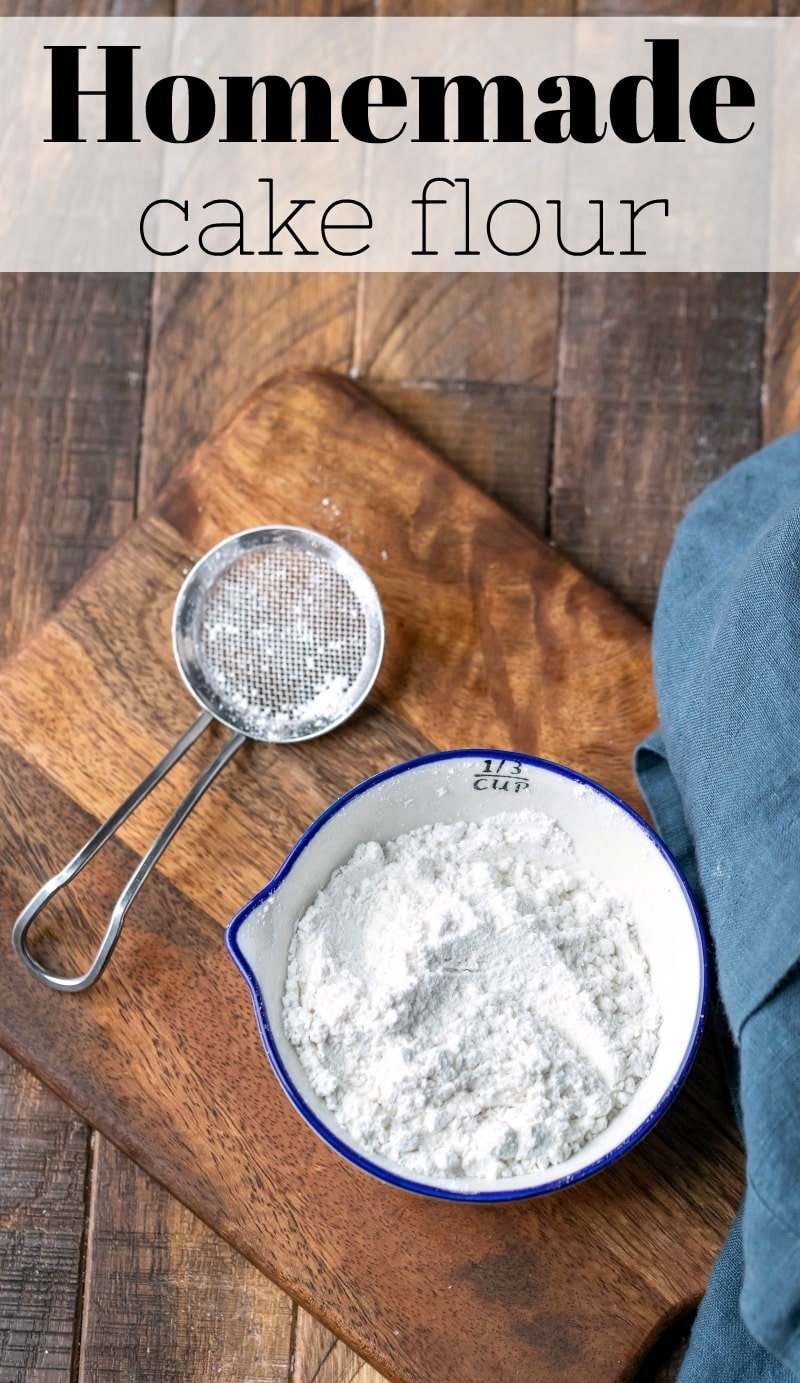 How to Make Cake Flour