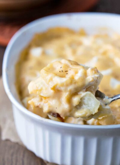 Cream Cheese Scalloped Potatoes