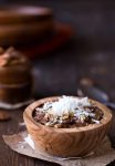 Overnight Crock Pot German Chocolate Oatmeal