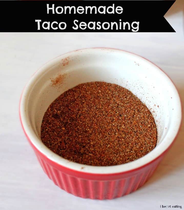 homemade taco seasoning