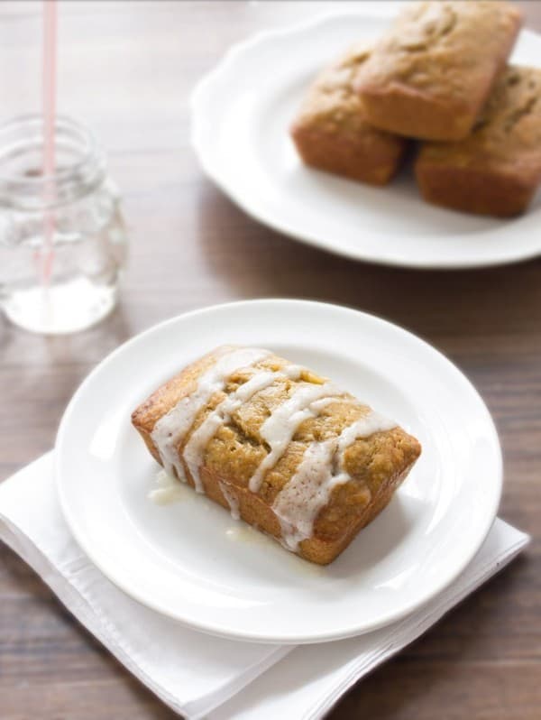 bananas foster banana bread