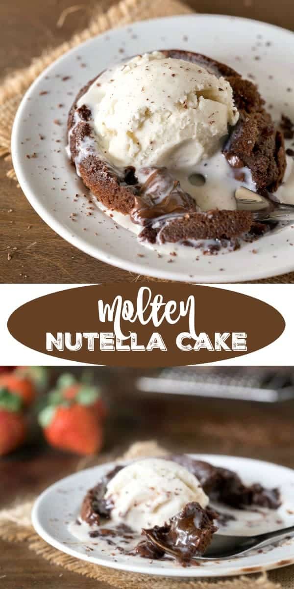 molten nutella cakes