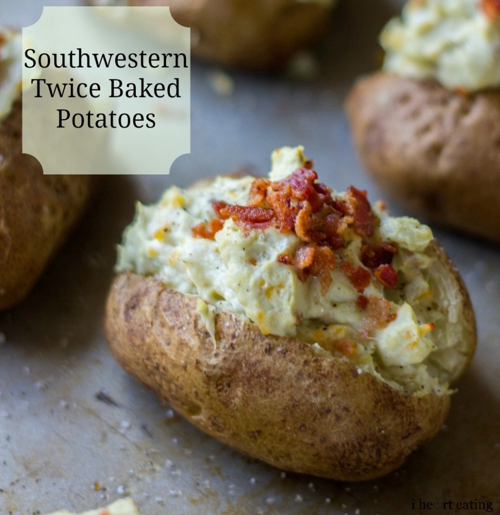 southwestern twice baked potatoes