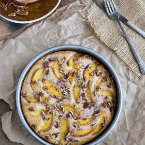Fresh Peach Cake Recipe