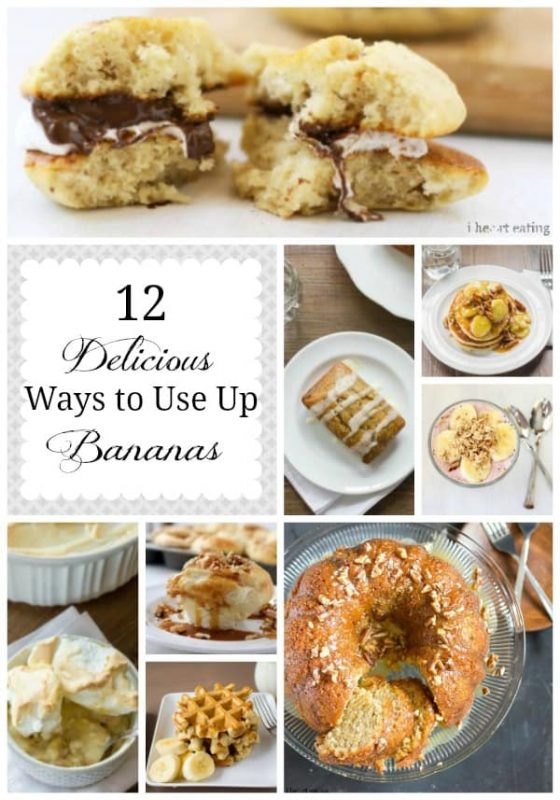 12 Delicious Ways to Use Bananas I Heart Eating