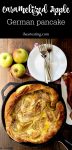 Caramelized Apple German Pancake