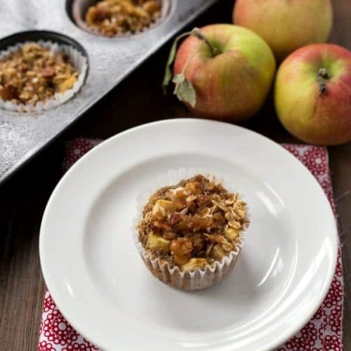 Individual Apple Crisp Oatmeal I Heart Eating