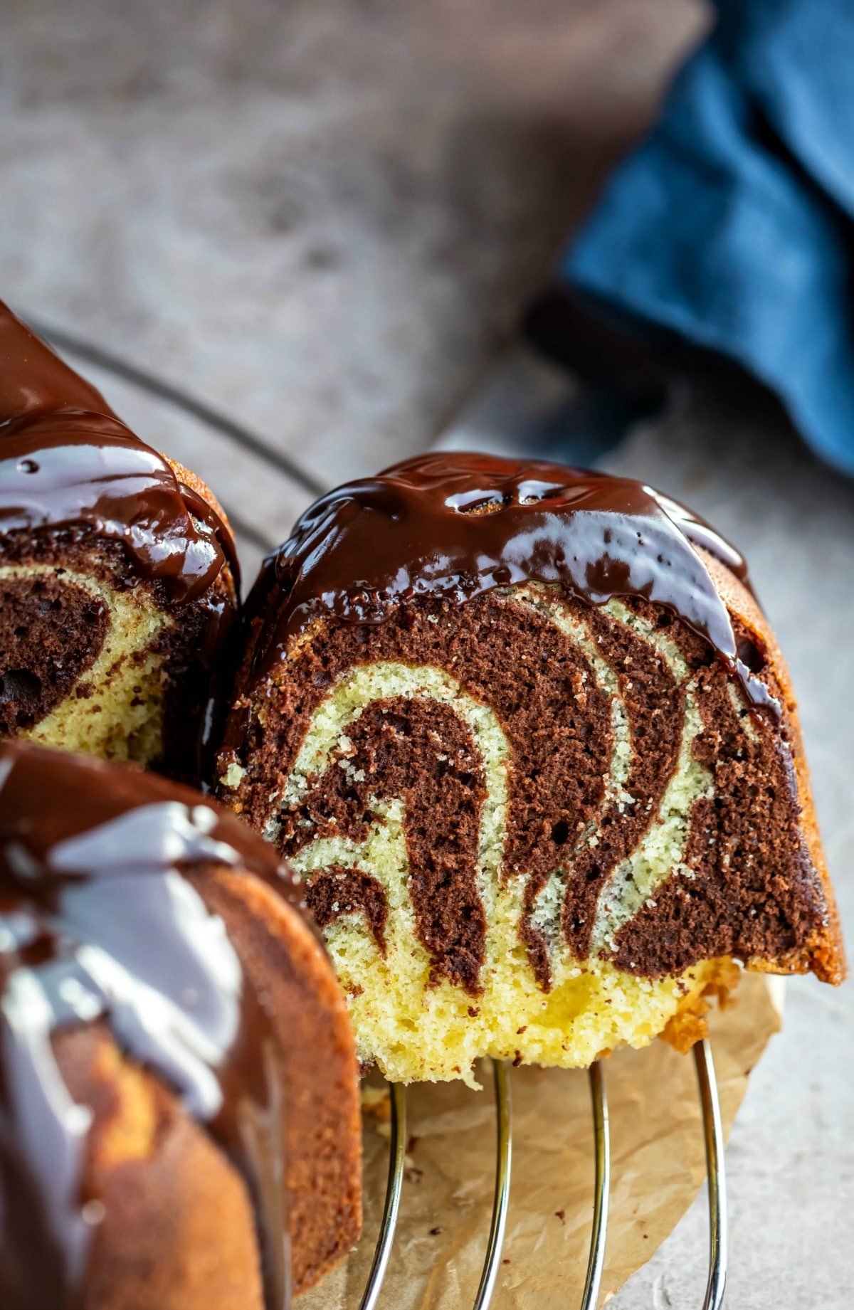 Easy and Moist Vanilla Bundt Cake - Frosting and Fettuccine