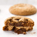 Chocolate-Stuffed Gingerbread Cookies