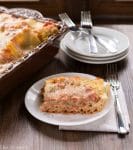 Creamy Tomato-Basil Chicken Lasagna