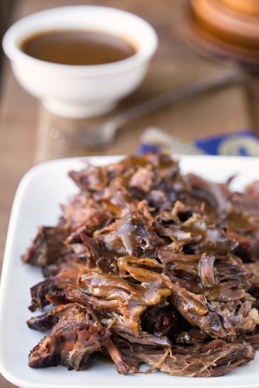 Crock Pot Balsamic Beef Recipe - I Heart Eating