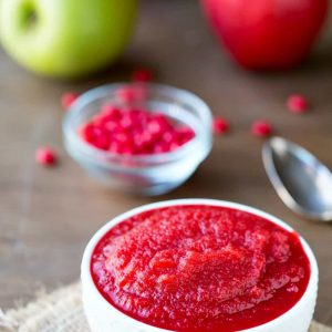 Slow Cooker Candy Apple Applesauce