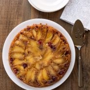 Cranberry-Apple Upside-Down Cake