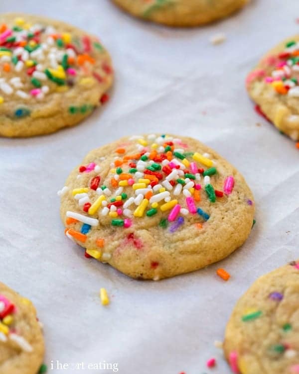 Homemade Funfetti Cookies