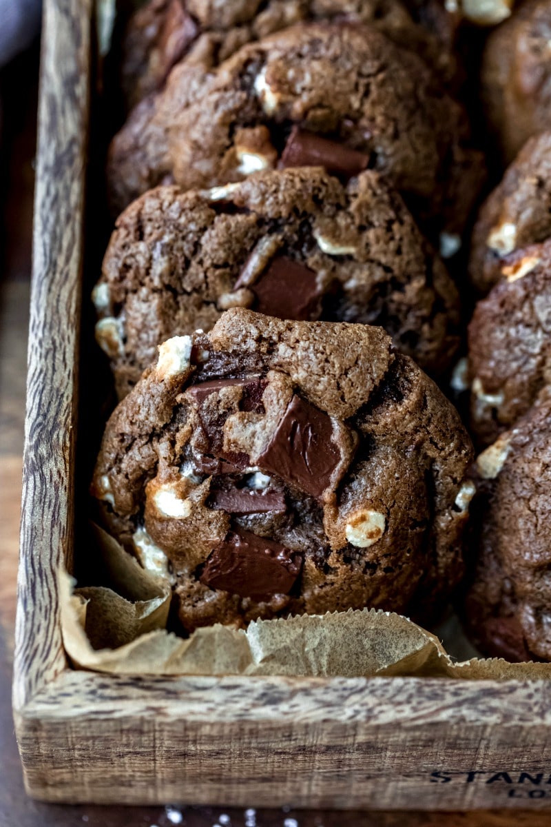 Hot Chocolate Cookies