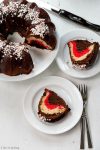 Chocolate Candy Cane Swirl Bundt Cake