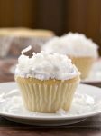 Coconut Cupcakes with Coconut 7 Minute Frosting