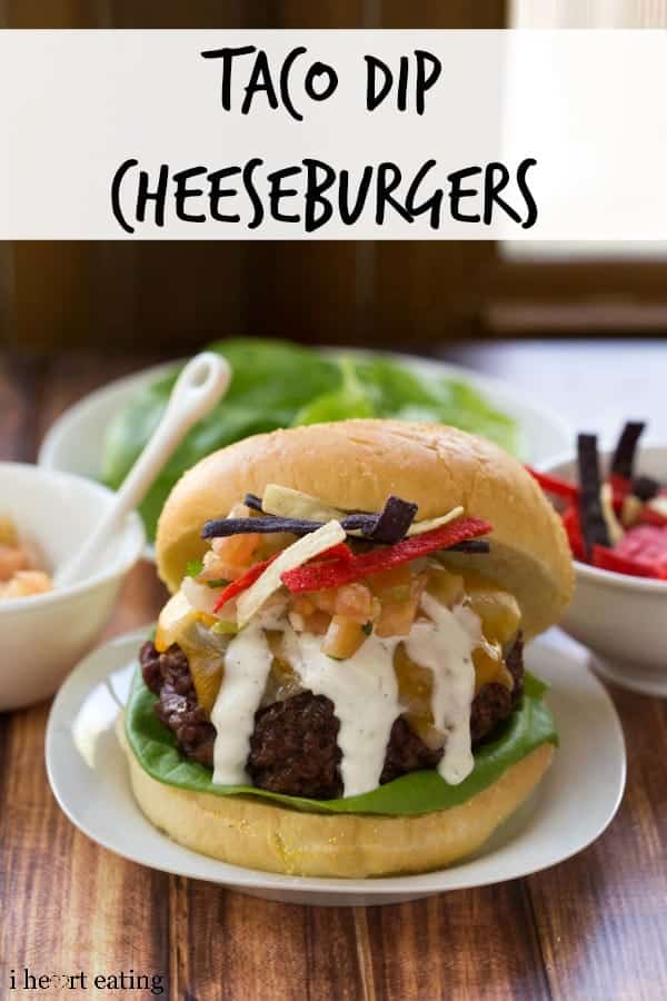 taco dip cheeseburger recipe