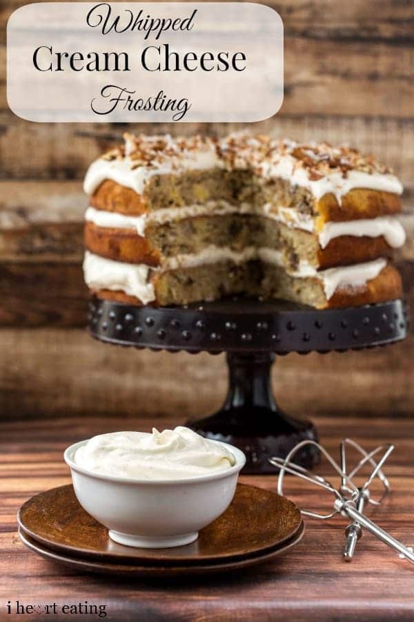 whipped cream cheese frosting