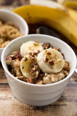 Overnight Crockpot Banana Bread Oatmeal Overnight Crockpot Banana Bread Oatmeal