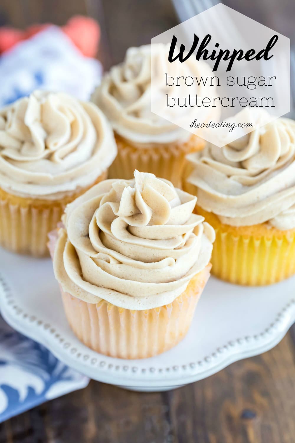whipped brown sugar buttercream frosting