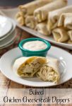 Baked Chicken Cheesesteak Dippers
