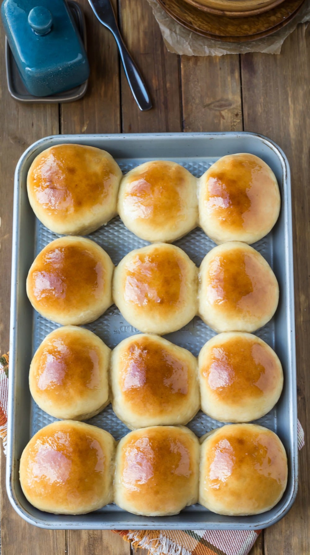 30 Minute Honey Butter Rolls