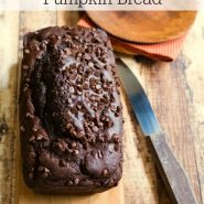 Chocolate Chocolate Chip Pumpkin Bread