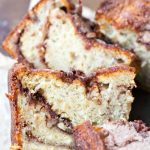 Banana Cinnamon Swirl Coffee Cake