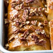 Overnight Sticky Bun French Toast