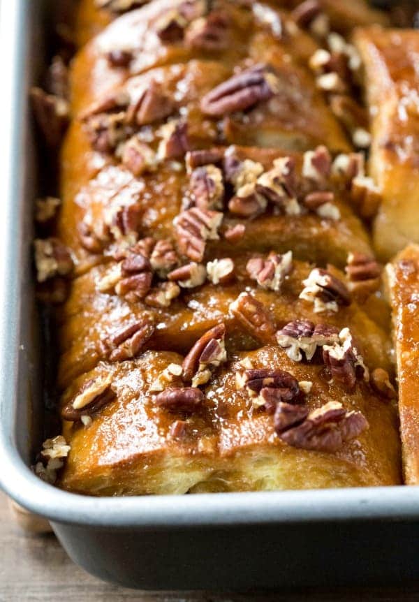 Overnight Sticky Bun French Toast I Heart Eating
