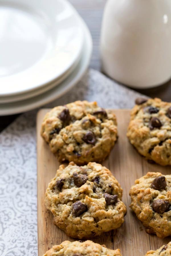 cranberry chocolate chip oatmeal cookies