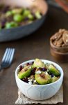 Pan Roasted Brussels Sprouts