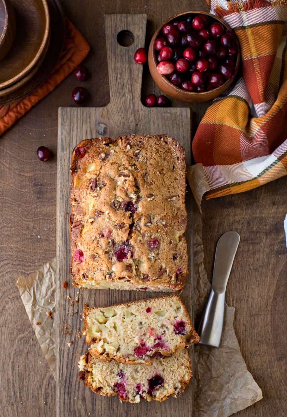 Cranberry Apple Bread I Heart Eating