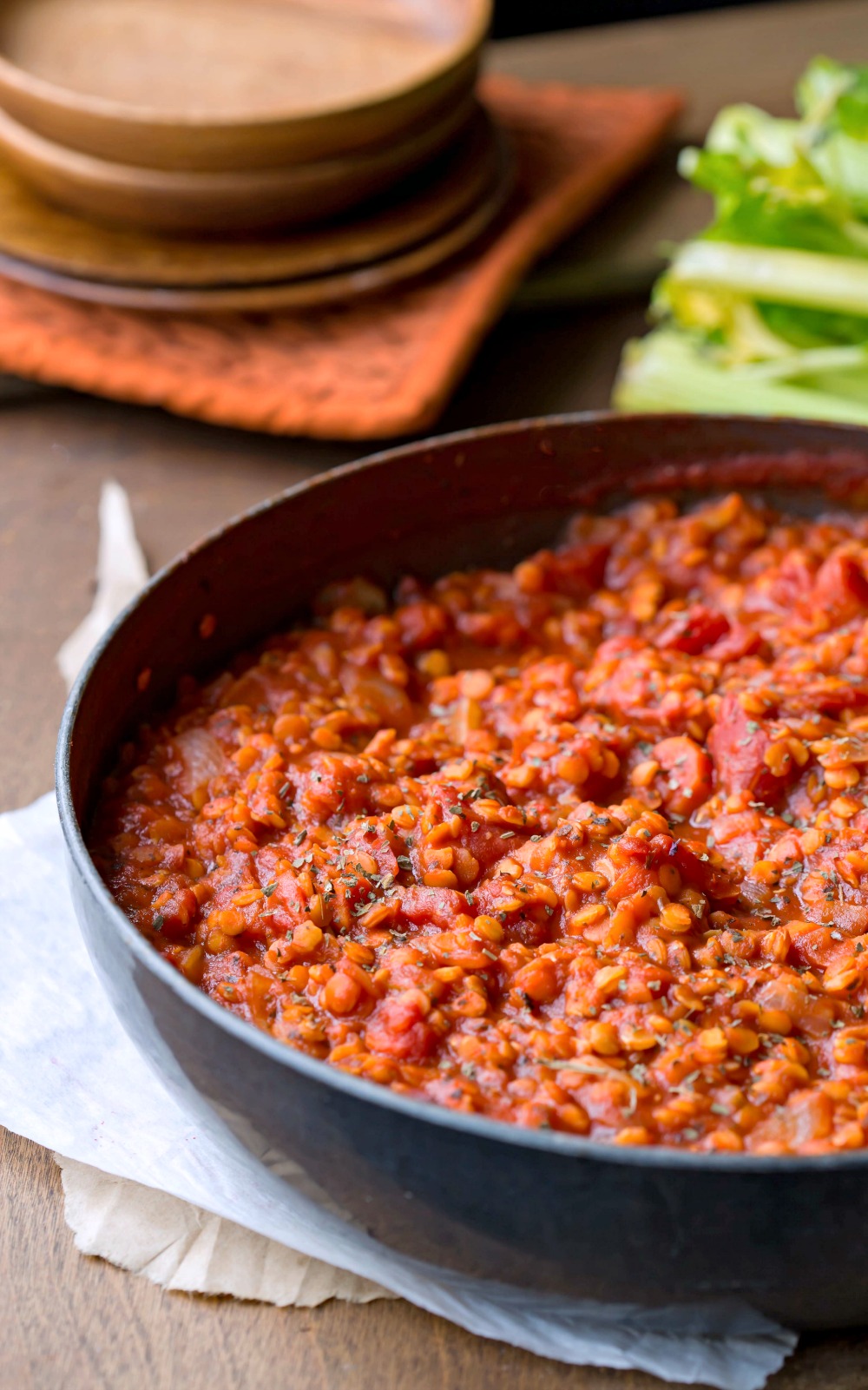 lentil bolognese recipe