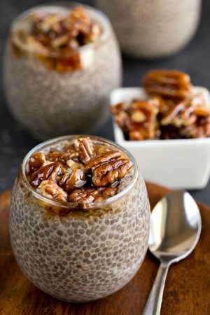 Sticky Bun Chia Seed Pudding