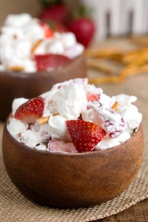 Strawberry Pretzel Fluff