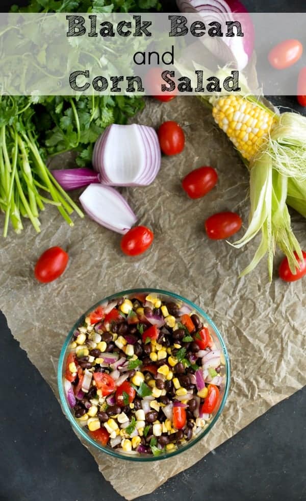 black bean and corn salad