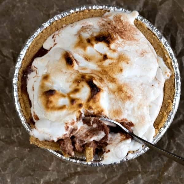 Frozen S'mores Pie