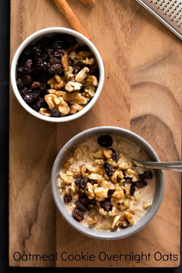 oatmeal cookie overnight oats