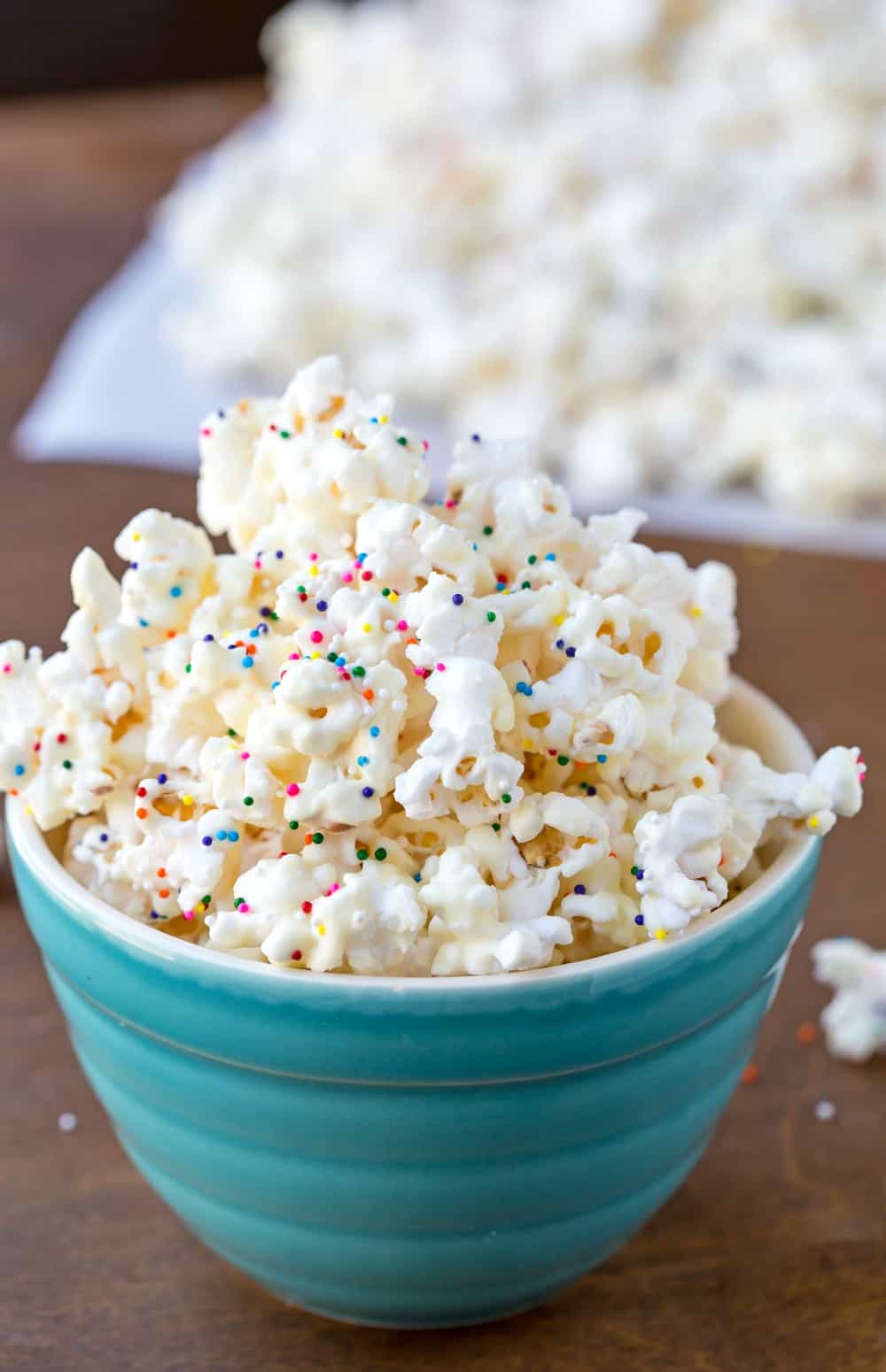 Birthday Cake Popcorn Recipe - I Heart Eating